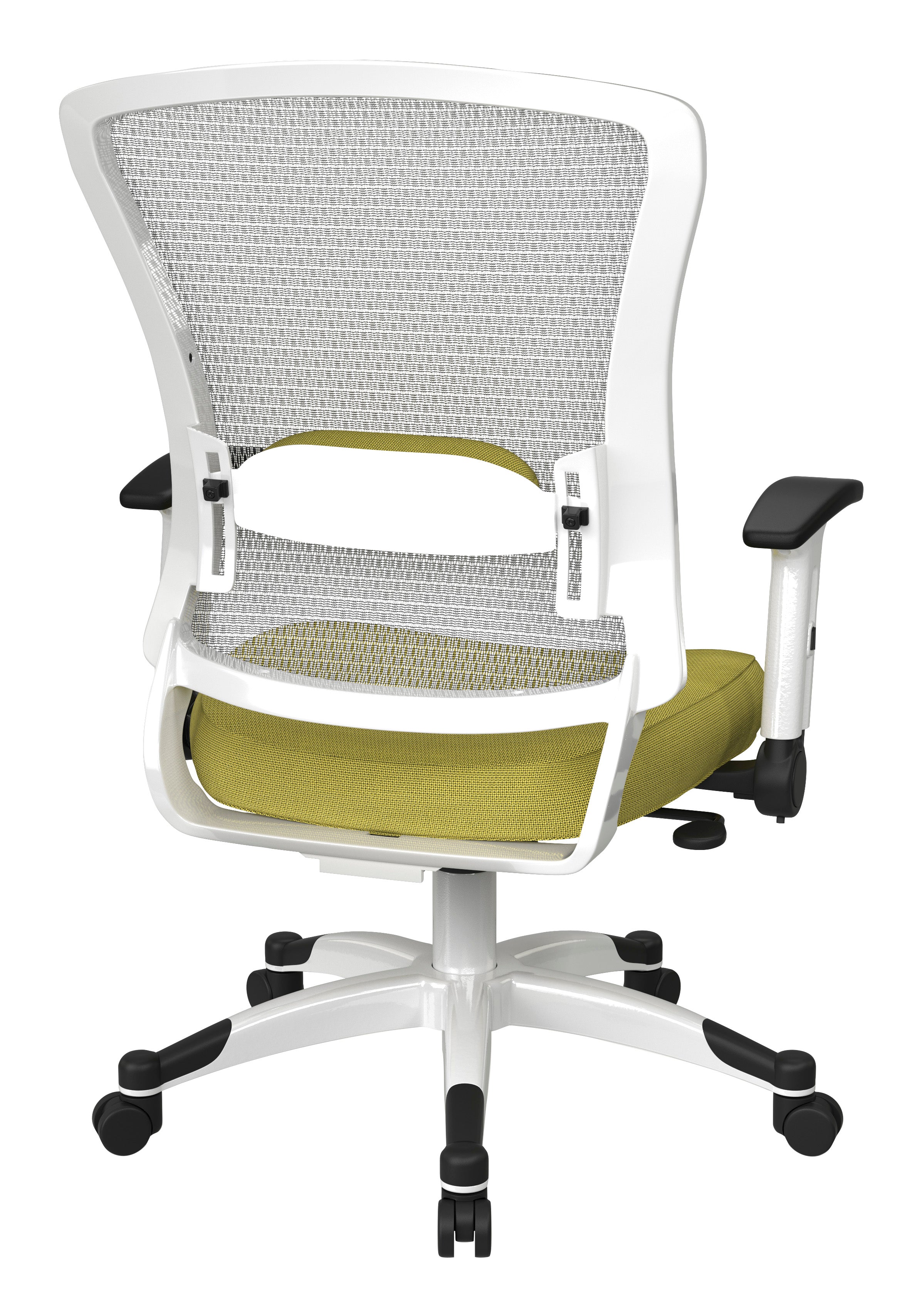 White Frame Managers Chair